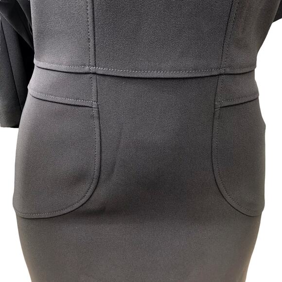 NEW Brooks Brothers tailored classic black sheath dress dolman 3/4 sleeve size 4 - Picture 7 of 15